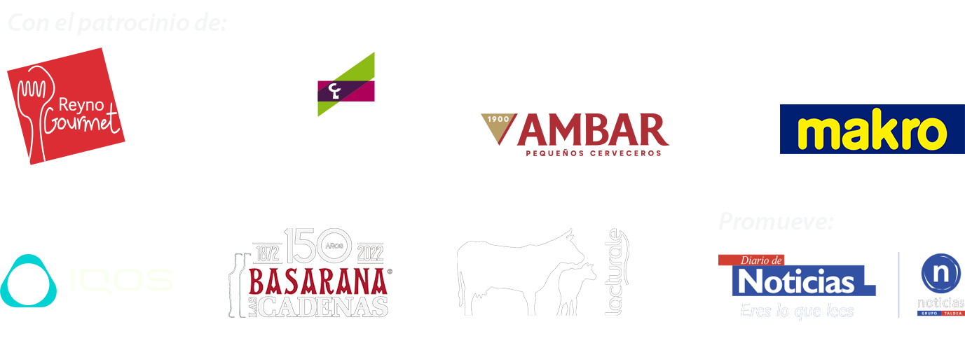 Patrocinadores de los Premios Hostelería Navarra